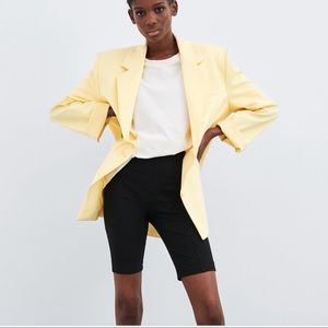 Zara yellow blazer